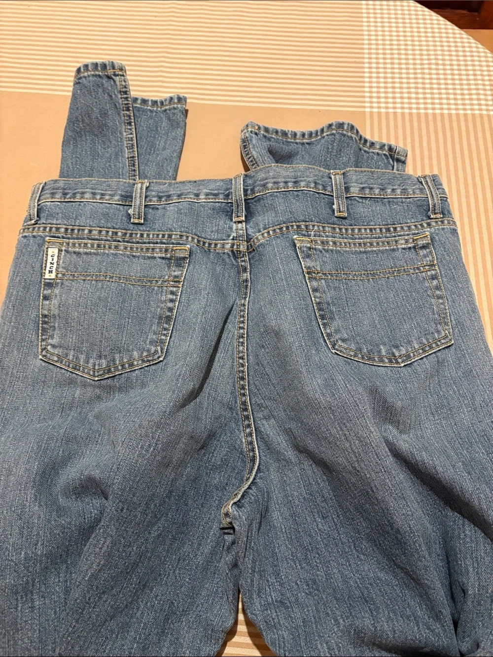 Men’s Cinch Blue Straight Leg Jeans